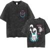 Kiss All The Time Disco Occasionally Washed Tshirt Unisex Women Hip Hop Fashion Oversized Streetwear Unisex Vintage Casual Tshirt
