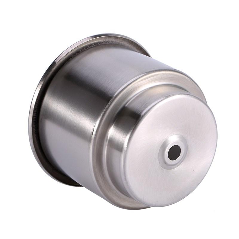 2Pcs Stainless Steel Drink Holder Mount Open Front Cup Bottle Holder for Marine Boat RV Camper
