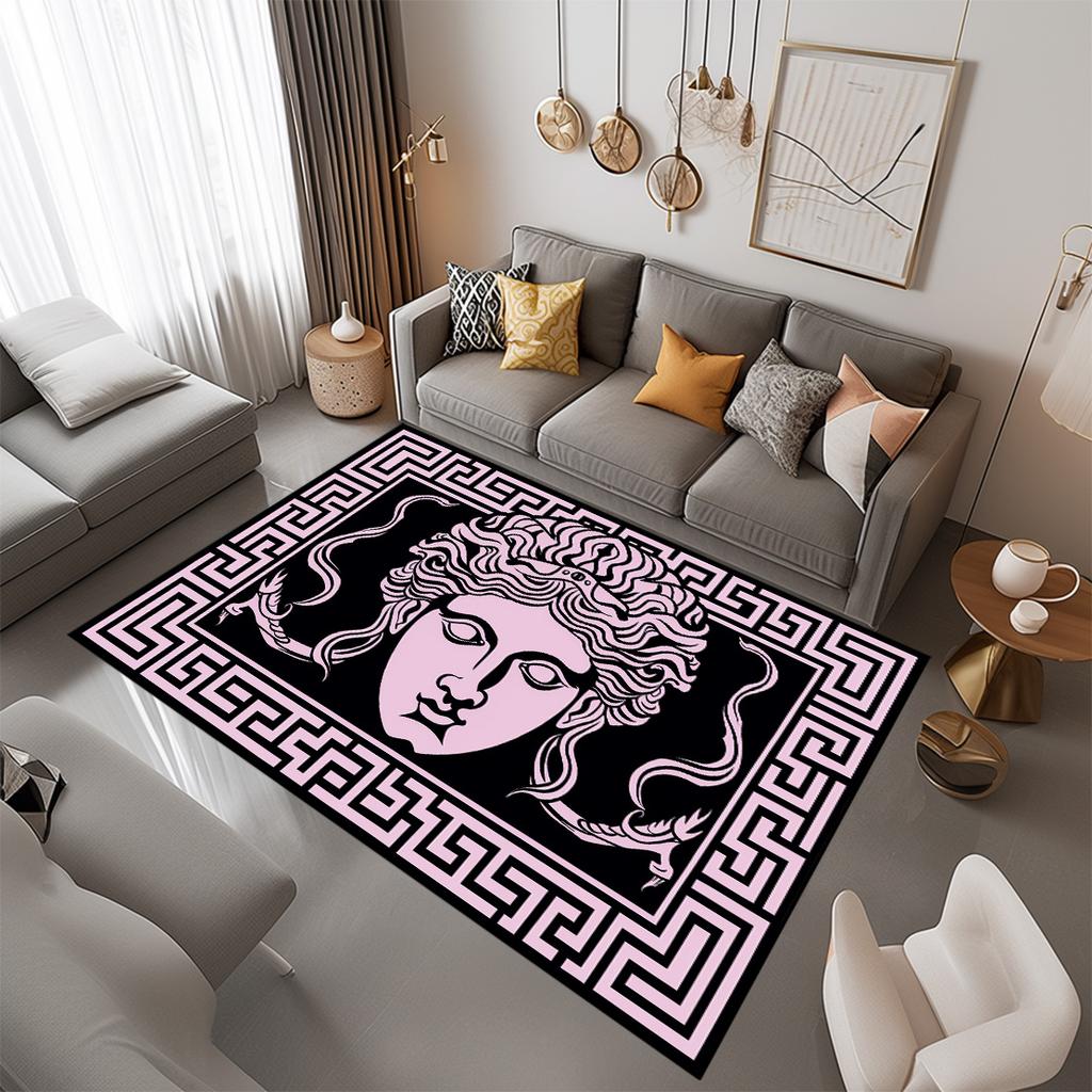 Modern Luxury Style CARPET FOR LIVE ROOM Fashion Design Big Size Rugs Cloakroom Non-slip Floor Mats Bedroom Bedside Soft Carpets