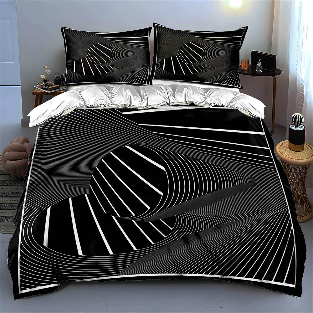 Abstract swirling lines Bedding Duvet cover sets Duvet covers Pillowcases gifts (1 * Duvet Cover 2 * Pillowcases, without duvet insert)