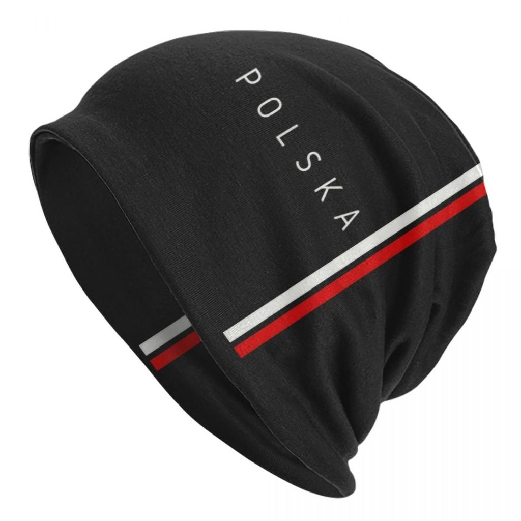 Custom Polish Folk Flowers Beanie Cap Unisex Winter Warm Bonnet Knitted Hats Outdoor Ski Poland Floral Art Skullies Beanies Hats
