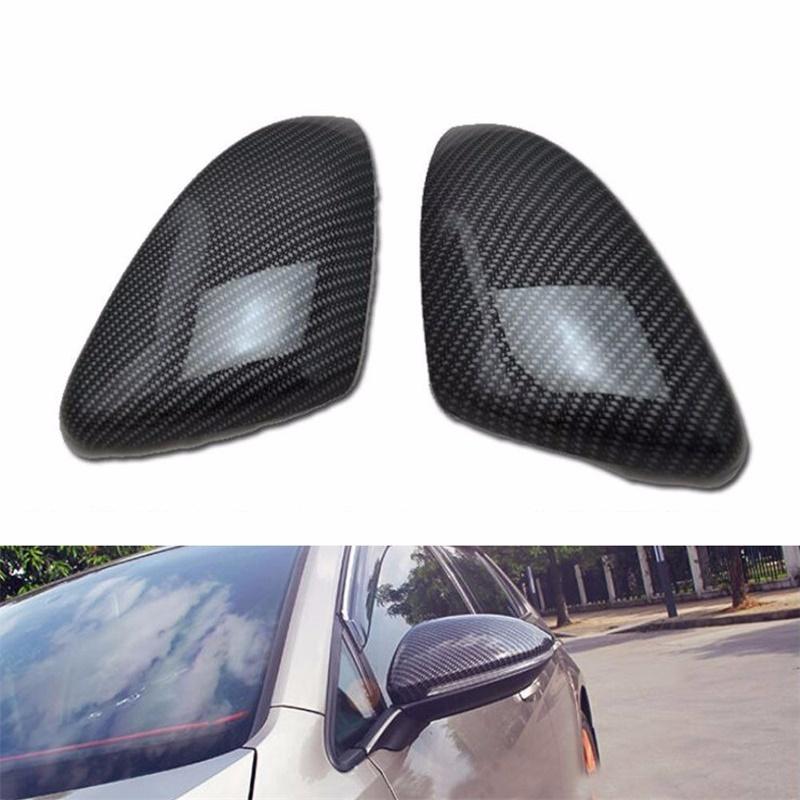 For Volkswagen VW Golf 7 7.5 GTI R 2014 2015 2016 2017 2018 Rearview Mirror Cover Trims ABS Chrome Car Styling Accessories