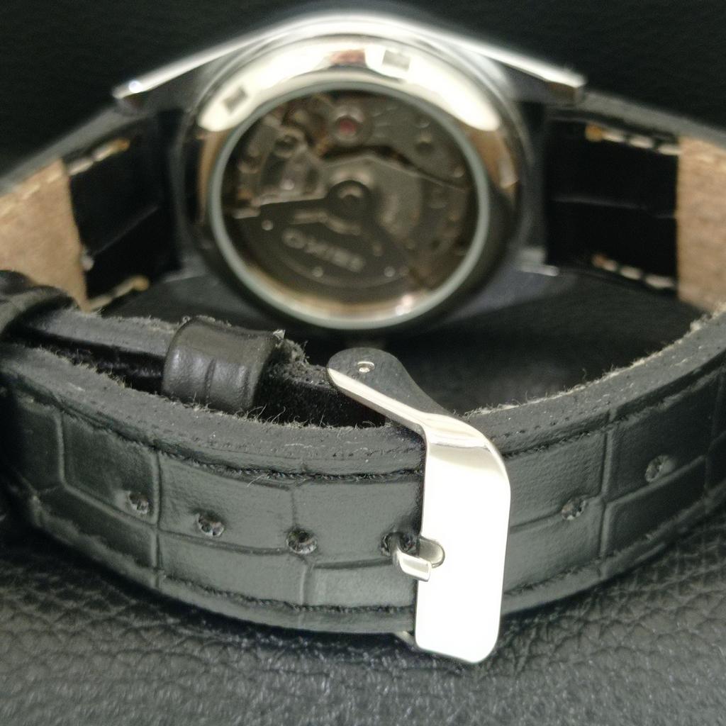 REFURBISHED SEIKO AUTOMATIC 6309A VINTAGE JAPAN MENS GREEN DIAL WATCH a443149-1