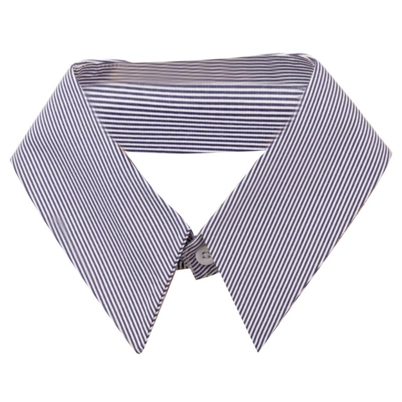 Metal Studded False Collar for Women Girl Detachable Collar Lapel Blouse Top Clothing Accessory Casual Decorative Collar