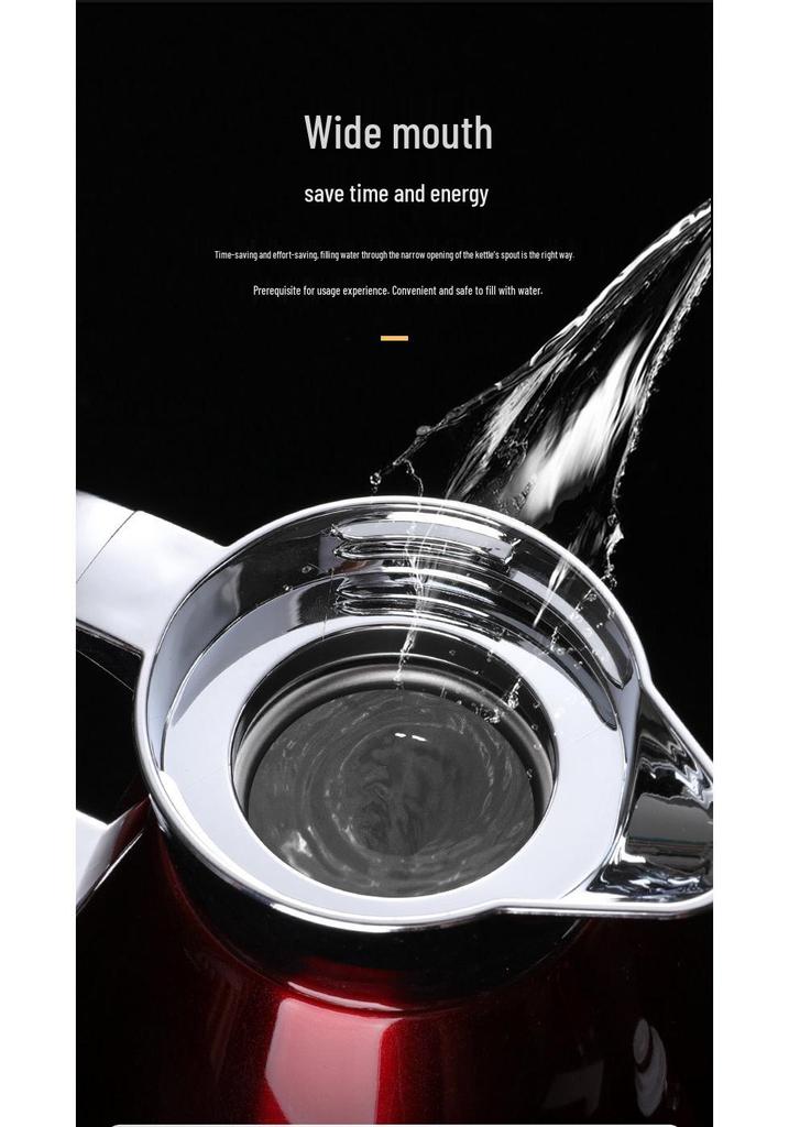 Stainless Steel Large Capacity Insulated Thermos Kettle for Stewing and Boiling Water