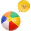 Ballons de plage arc-en-ciel, jouets gonflables pour piscine, jouets de sécurité pour enfants, accessoires pour fêtes d'été à la piscine
