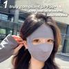 Sonnenschutzmaske aus Eisseide für Damen, Sommer, UV-Schutz, Reitmaske von Gini