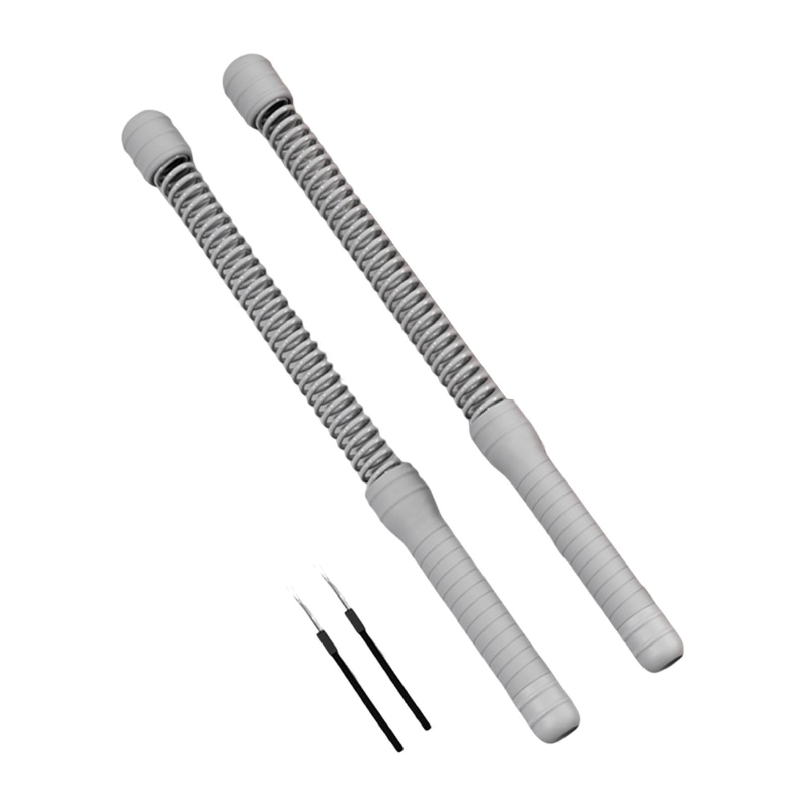 2x Battle Ropes Fitness Equipment Portable Steel Fitness Training Workout Ropes for Battling Outdoor Training Exercise Home