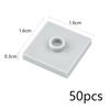 50 Stück MOC Dünne Steine 1x1 Einzelnoppenplatten Mehrfarbig Kompatibel 23893 87580 Bausteine Großhandel DIY Kreativ für Kinder