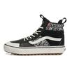 Vans Sk8 Zapatillas de Skate Cómodas Simples de Caña Alta Unisex Zapatillas Deportivas Negro Blanco VN0A5HZZF2B