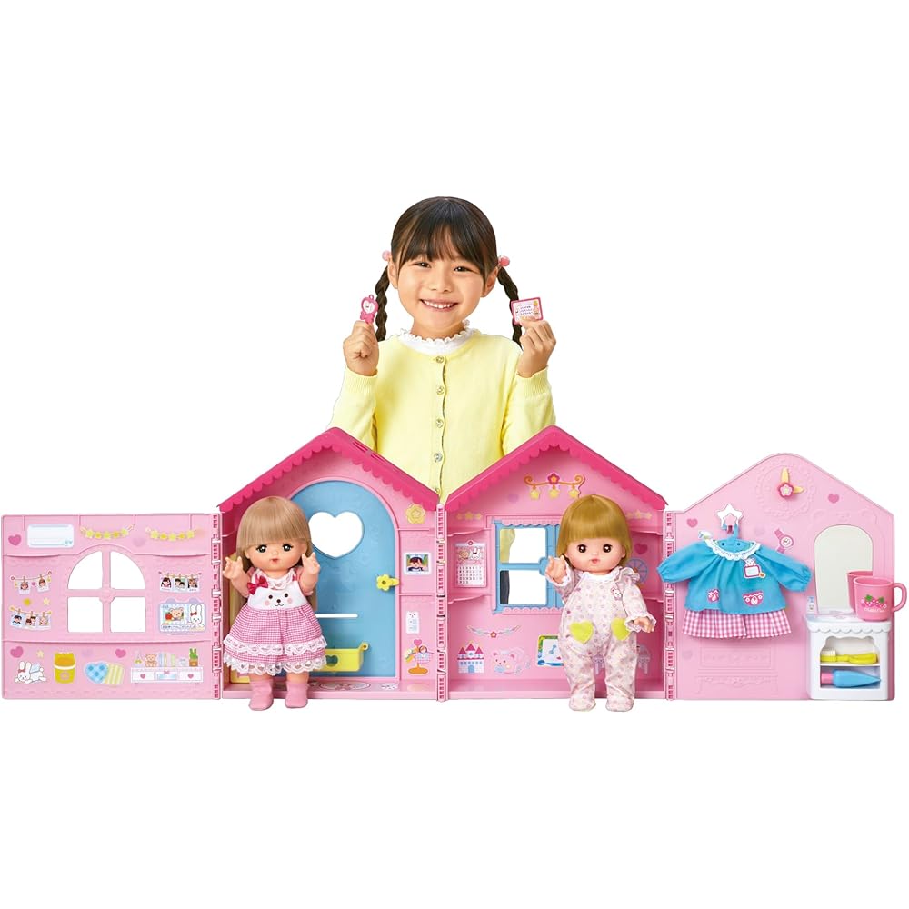 Pilot Meru-chan Playset Friends House with Accessories for Ages 3 and Up