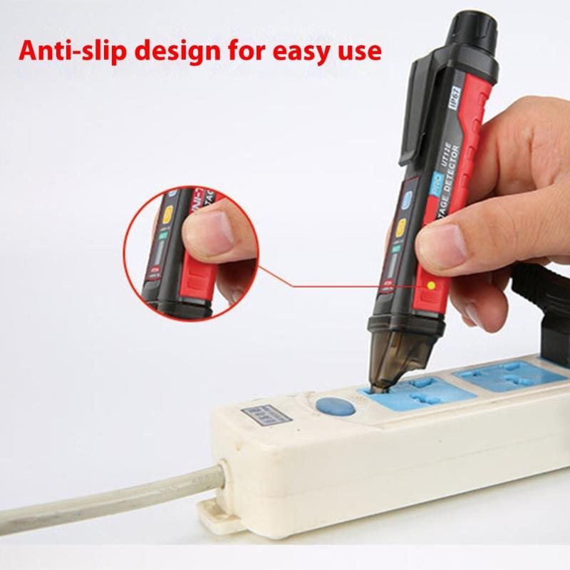 Electricians Intelligent Voltages Detector Pen No Contact Live/Neutral Wire Tester with Breakpoints Locator Waterproof