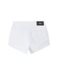 ILLIO White Biker Layer Shorts
