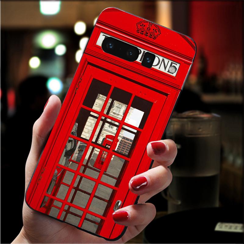 

London aesthetics Carcasa Funda Phone Case For Google Pixel 10 9 Pro XL 9A 8 7 6 Pro Pixel 8A 7A 6A Pixel 8 7 6 5 Case Pixel 9 Pro XL