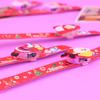 Led Light Christmas Glowing Dazzling Toy Slap Circle Bracelet Wrist Band Snowman Santa Claus Cartoon
