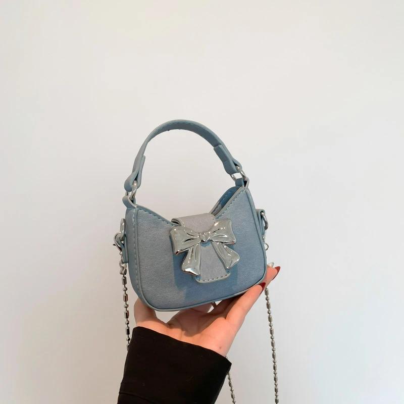 

PU Bow Hasp Chains Crossbody Bag MINI Горячая Распродажа Сумка