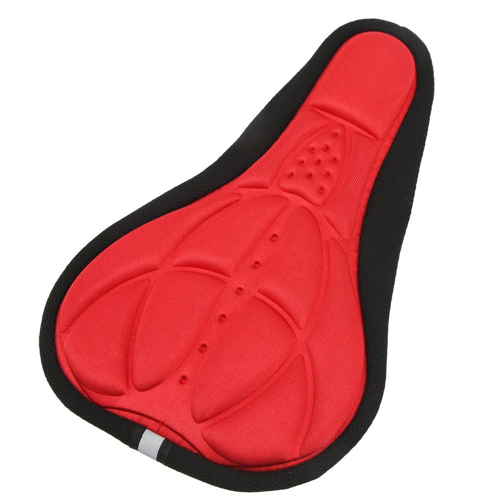 Bike Seat Cover Soft Breathable Durable Sponge Easy Installation Comfortable Concavo Convex Design