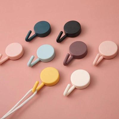 10Pcs Wall Hooks Self Adhesive Waterproof Hooks Seamless Hanging Hook for Kitchen Office Bedroom Living Room