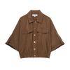 TAOP&ZA Spring/Summer Women's Casual Lapel Shirt & Tapered Pants Set