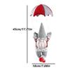 Gnome Figurine Skydiving Gnome Doll On The Table Shelf Desktop Parachute Tomte Plush Gnome Gifts Themed Tree Decor