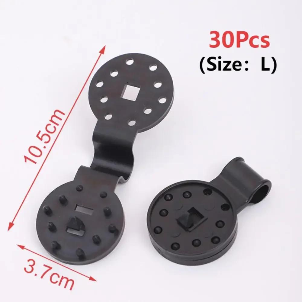 30/50pcs Heavy Duty Shade Cloth Clips - Windproof Tarp Clamps for Greenhouse Sunshade Bird Netting Garden Patio