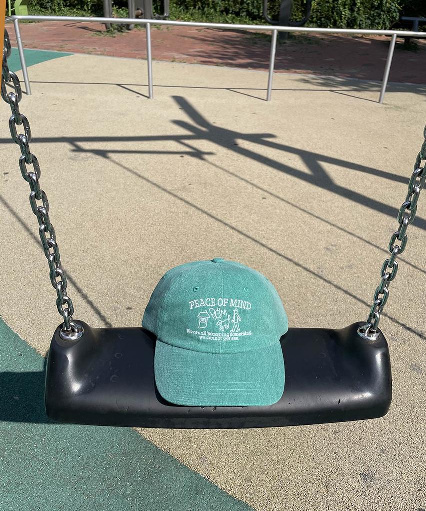 Beollunpeulenjeu Peace Of Mind Pigment Ball Cap Green