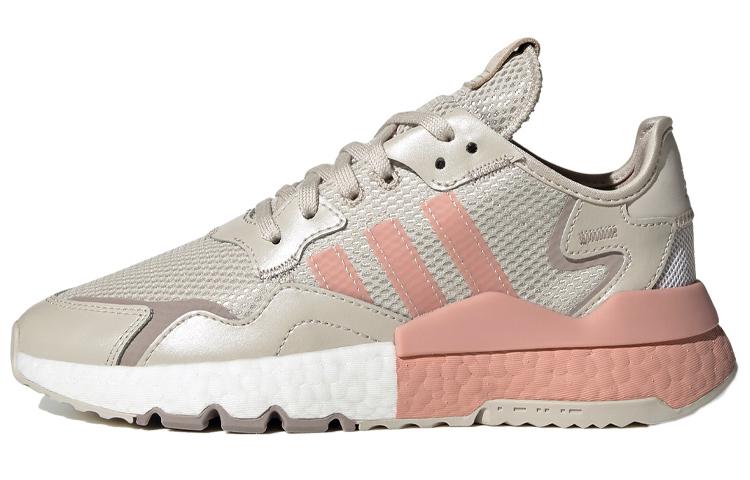 Adidas Originals Nite Jogger Серый Розовый Женские FV1333 36⅔