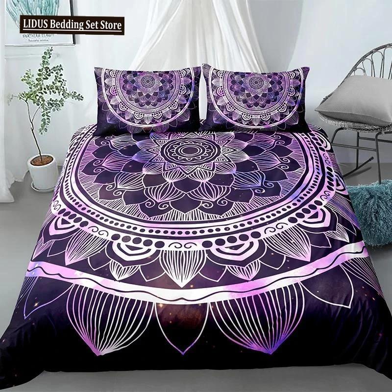 Mandala Bedding Collection Duvet Cover Bohemian Bedspreads Bed Collections Polyester King Queen Full Double Twin Quilt Cover