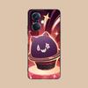 Game GI Lyney Matte TPU Mobile Phone Case for OPPO Reno 14 13 12 11 10 9 8 7 6 5 F T Pro 5G Colorful Printing Cover