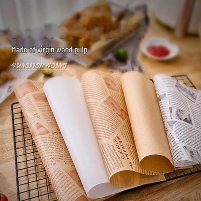 American Newspaper Style Greaseproof Food Wrap Paper