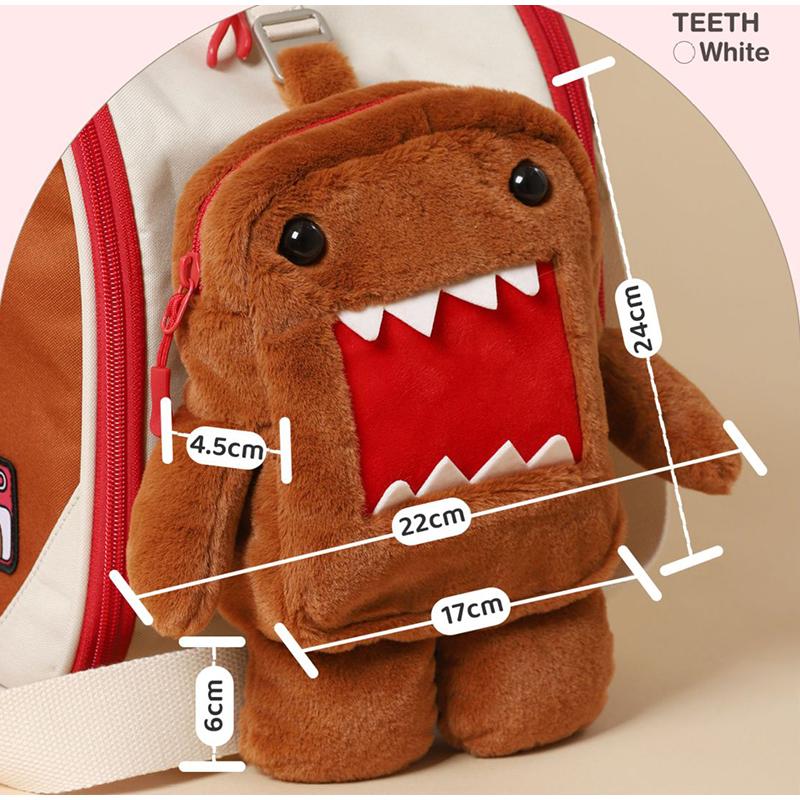 Cute Cartoon Cross-body Bag Soft Lightweight Student Wallet Multifunctional Hangable Accessory Bags Fashion Design Shoulder Bags