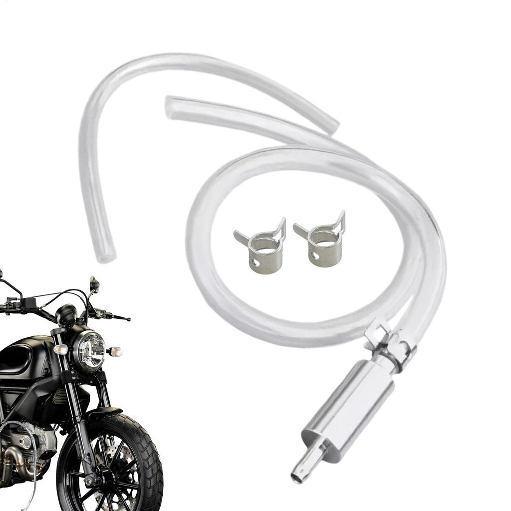 Motorcycle Brake Oil Drainer Filler Pipe Exhaust Hose Hydraulic Brake Oil Extractor Oil Fluid Extractor Bleeder Tool