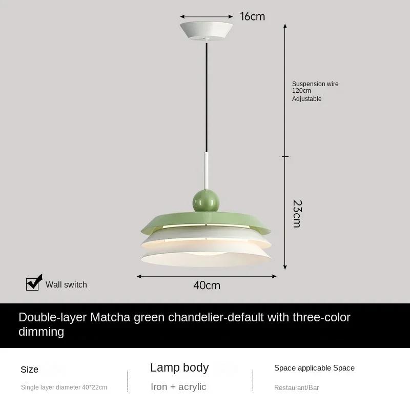 W2557 Creative design of French cream restaurant chandelier, simple retro lighting fixtures