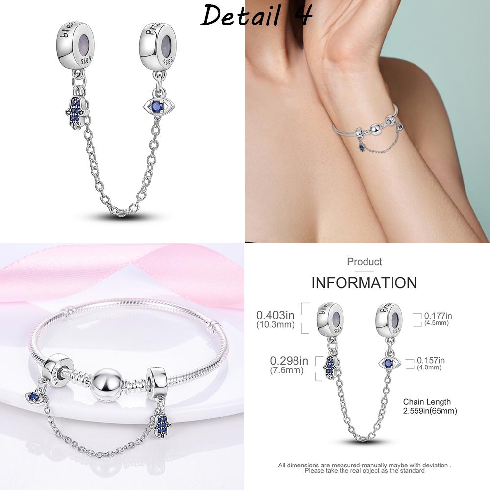 Miedziany turecki amulet złego oka dłoń Hamsa Koraliki Koraliki Wisiorek Kompatybilny z autentycznymi bransoletkami Zrób to sam Szczęśliwy Zrób to sam Biżuteria