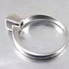 Silver Ring 'Angela' White