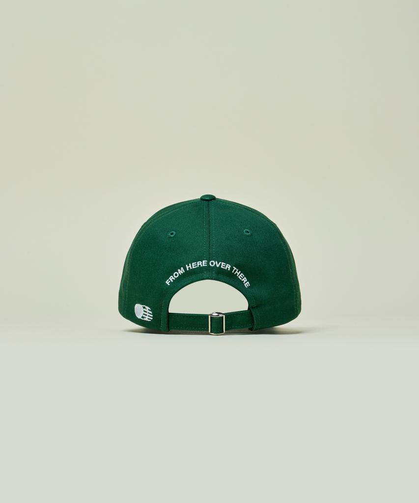 Teulaepighamoni Deep Shape Applique Logo Ballcap_Green