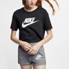 Nike Sportswear Essential Short-Sleeve Casual Crew-Neck T-Shirt Women Tops Black BV6176-010