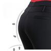 Elastic Straight Highwaisted Womens Plussize Pants Thick Casual Pants