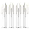 Candelabra Centerpieces, Tall Candelabra, Clear Candle Taper Candlestick Holder, 5 Arm Candlesticks Holder with Acrylic Shade, LED Candle for Wedding