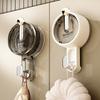 1Pc Powerful Suction Cup Hooks Vacuum Reusable Shower Hooks Traceless Kitchen Bathroom Robe Coat Towels Organizer Hook Access