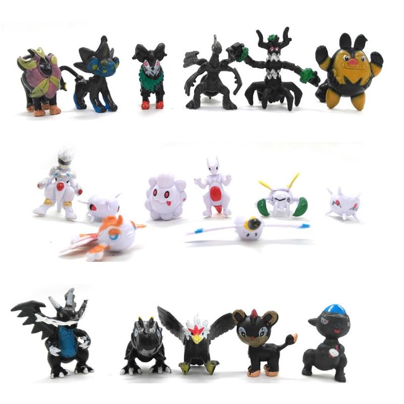 144pcs Pokemon Action Figures Collection Toy Anime Kids Toy Gift