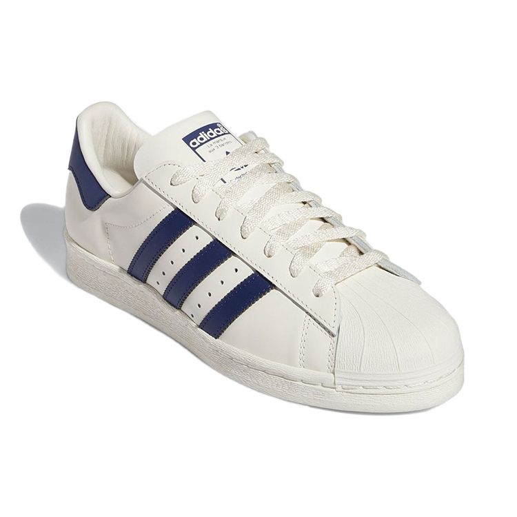 Adidas Superstar 82 Bílé Tmavě modré Unisex tenisky Cloud-White Off-White GZ1537