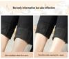 Women's High-Waisted Slimming Black Leggings with Plush Lining for Spring & Autumn 2026 - Tight-Fit, Thickened, Pencil Style.