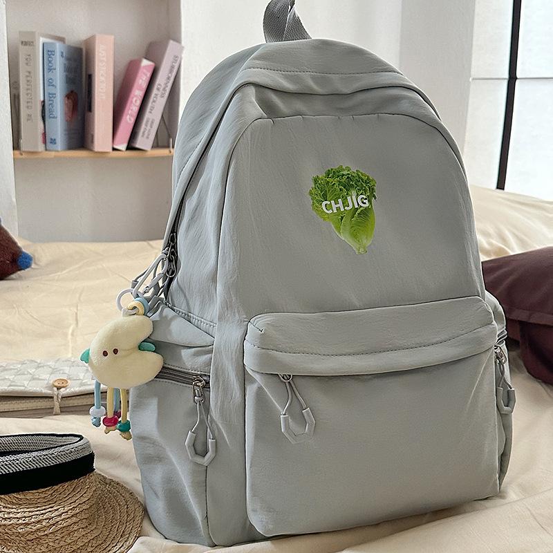 

Small fresh schoolbag female junior high school student cute sweet travel backpack casual large capacity high school student backpack female single bag