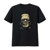 Vintage Frankenstein Monster T-Shirt For Men Boris Karloff Style Horror Movie Classic Print In Y and Gold