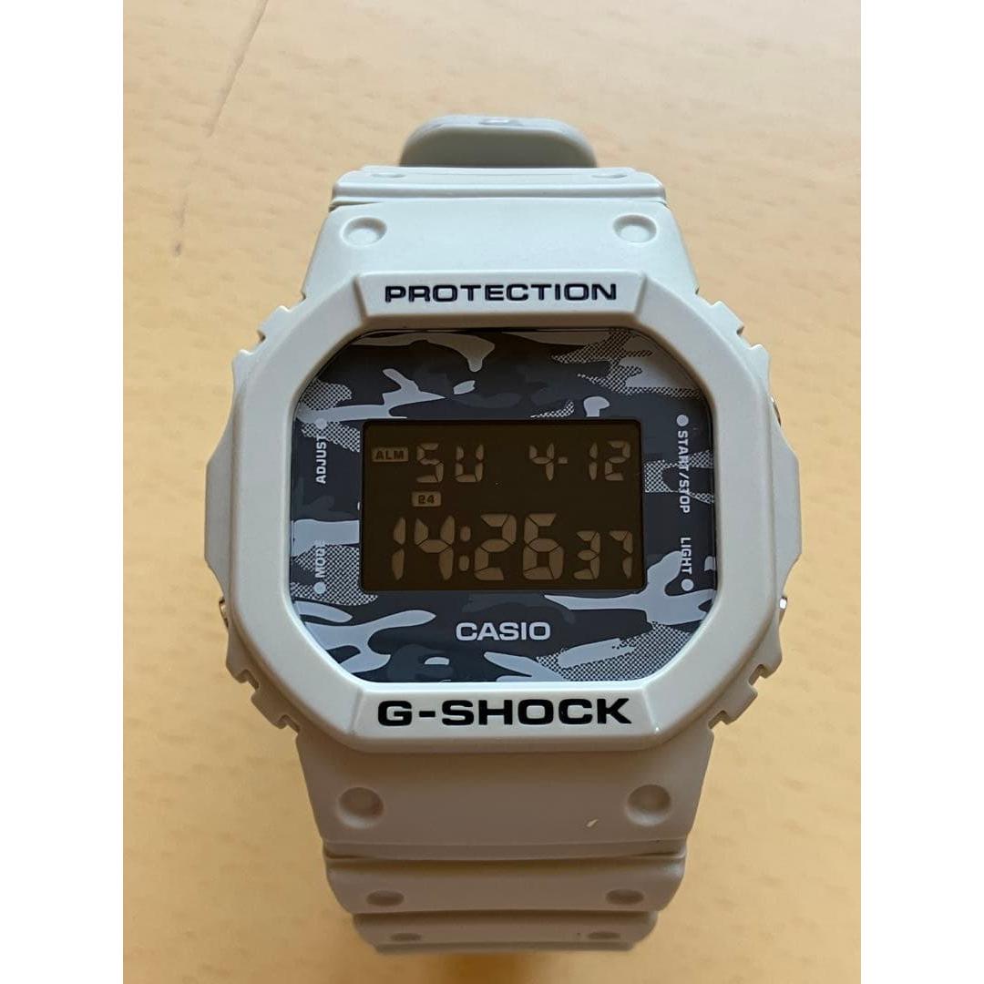 [Редкий цвет] G-SHOCK DW5600CA Песочный бежевый камуфляж