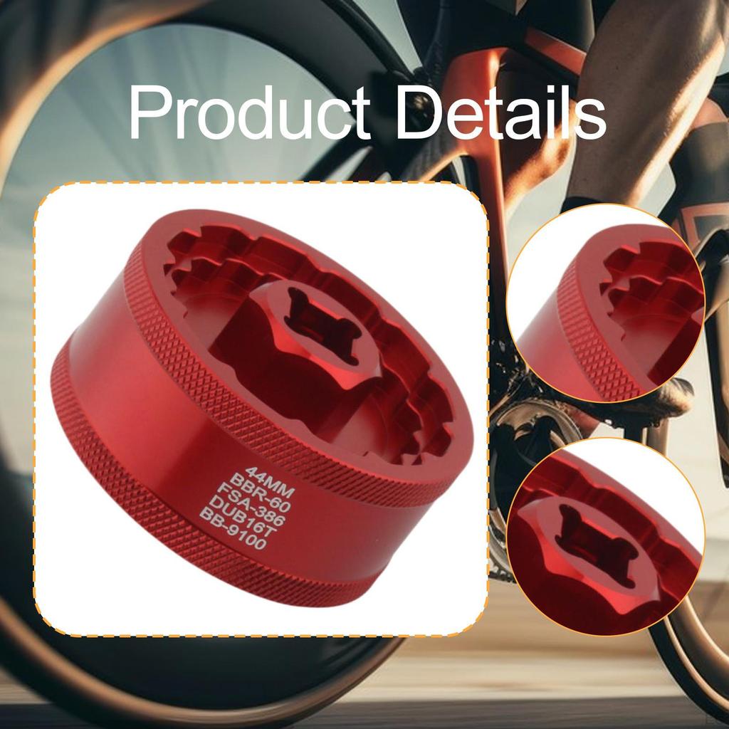 5 in 1 Bottom Bracket Remover BB Wrench Simple Installation Aluminum Alloy Bike Cup