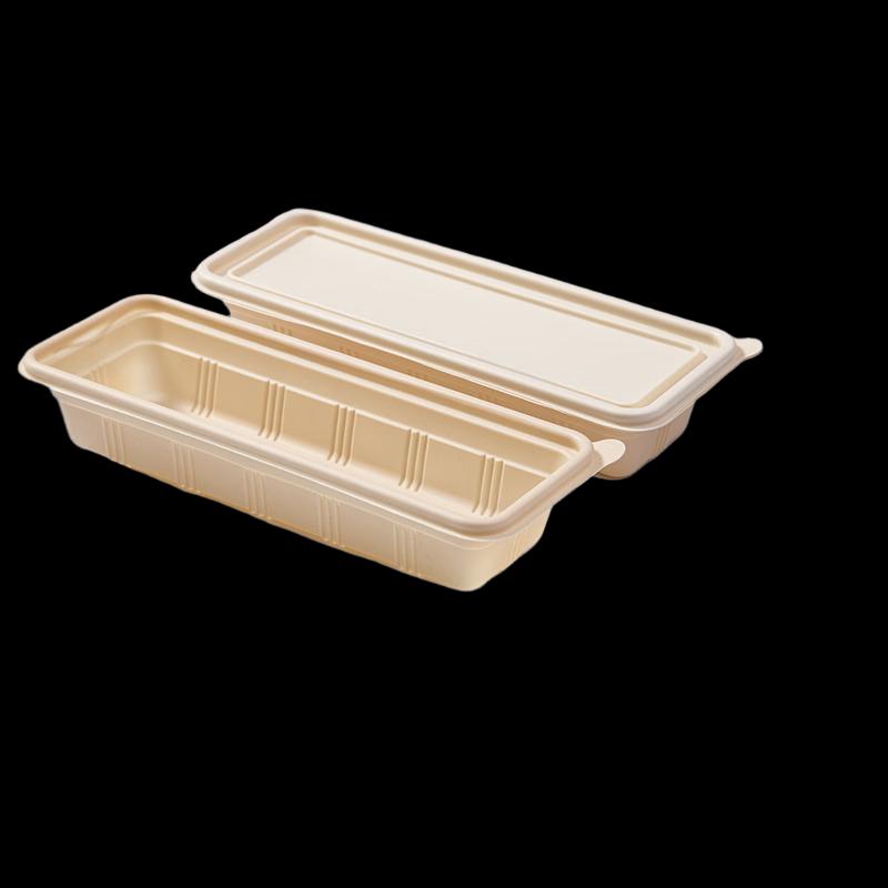 Mr. Corn Biodegradable Cornstarch Lunch Boxes