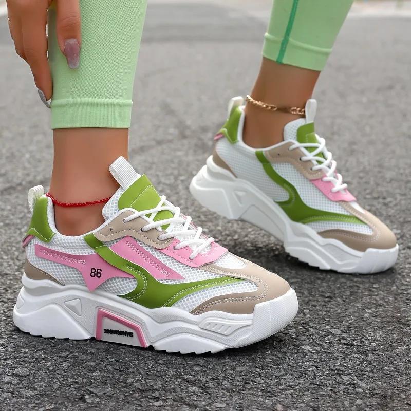 New Women Sneaker Outdoor Breathable Designer Shoes Women Fashion Anti-slip Lightweight Platform Sneakers Women Zapatos De Mujer