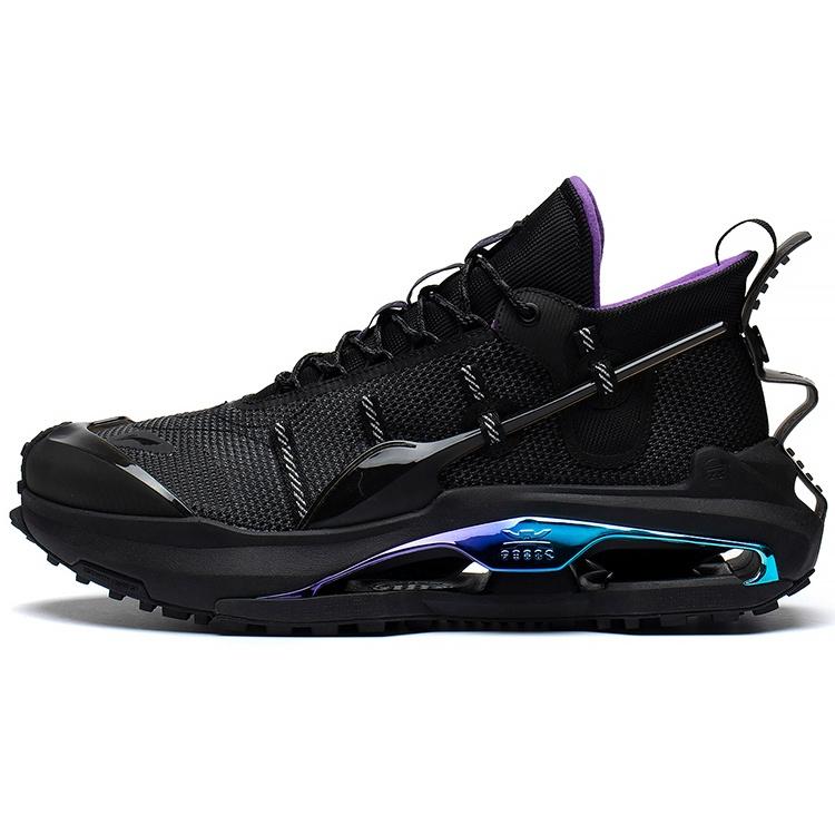 Li-Ning Countflow Wu Xing Xingshan 2.0 V2  Black Blue  Men s AGLS215-1 EU 39